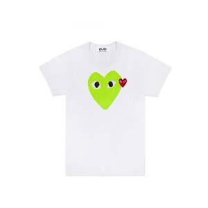 T-shirt décontracté d'été pour femme [AT-T105-051-3] 100% Coton Jersey Respirant S-M-L-XL Coupe Ample Manches Courtes Longueur Courte Logo - Product Image 1