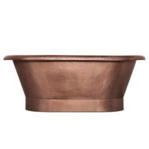 Bañera de cobre de calidad superior hecha a mano de estilo tradicional antiguo pulido Interior de baño de lujo único a precio mayorista - Product Image 4