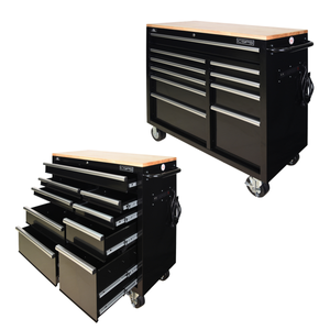 ตู้เก็บเครื่องมือ104ซม. 10ลิ้นชักสำหรับโรงรถตู้เครื่องมือช่างอุตสาหกรรมคลังสินค้า - Product Image 1