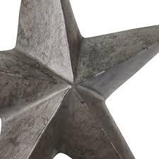 Metal Popular producto barato decoración del hogar Galvanizado Estrella Media Perchas gris corazón para la decoración de jardinería - Product Image 6