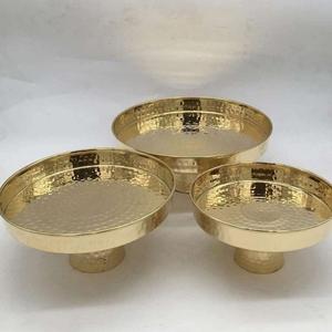 Juego de cuencos modernos para cocina, vajilla de aluminio con acabado plateado, tazón redondo para casa y Hotel, 3 piezas - Product Image 2