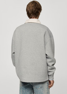 OEM 100% coton polo doux chemise personnalisé graphique hommes à manches longues polo femmes surdimensionné t-shirts personnalisé graphique à manches longues - Product Image 5