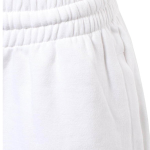 Short streetwear uni en coton pour hommes, short léger et respirant avec logo en molleton de coton 320GSM, mode estivale décontractée - Product Image 4