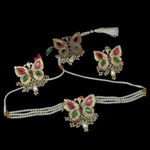 Anillo de Compromiso de Acero Inoxidable con Zirconia y Diseño Floral Único, Chapado en Platino de Dos Tonos, Estilo Moderno para Aniversario de Bodas - Product Image 3