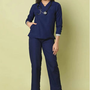 Uniforme Médico para Mujer 100% Algodón, Uniforme de Enfermera de Alta Calidad, Uniforme Médico Cómodo para Mujer - Product Image 1