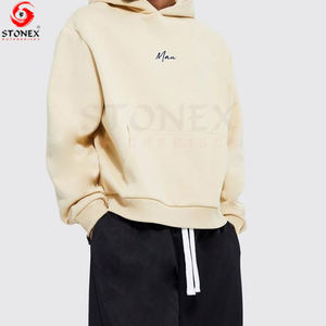 Stylish <b>Men's</b> Sports Cotton Tracksuit <b>Set</b> Breathable <b>Short</b> Sleeve <b>Hoodie</b> <b>and</b> <b>Shorts</b> Solid Color Wholesale - Product Image 4
