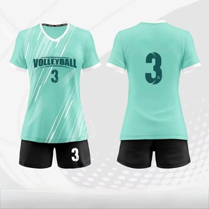 Uniforme de Voleibol Deportivo al por Mayor, 100% Poliéster, Uniforme de Voleibol Sublimado al por Mayor - Product Image 4