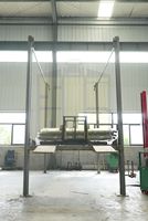 Élévateur de stationnement automobile économique à quatre poteaux et 3 niveaux, à commande hydraulique, certifié CE, pour stockage en entrepôt de véhicules