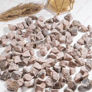 Huge Demand Decorative Attractive Pink Color Rhodonite <b>Raw</b> Rough Rocks Gemstone Rough Chunks for Healing - Product Image 6
