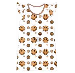 Camiseta informal con estampado de bandera 3D Patriótica para niñas-Punto cómodo, cuello redondo, camiseta de manga corta para Primavera/Verano, niña, - Product Image 5