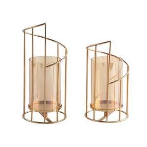 Modern wire iron tabletop votive holder indoor & outdoor <b>tealight</b> <b>candle</b> holder for home hotel office wedding party decoration - Product Image 1