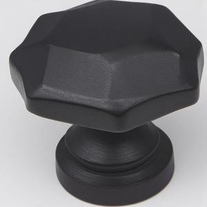 Handcrafted Uneven <b>Door</b> <b>Knob</b> With <b>Matte</b> <b>Black</b> Patina Finish Designed For Decorative Interiors And Functional Daily - Product Image 2