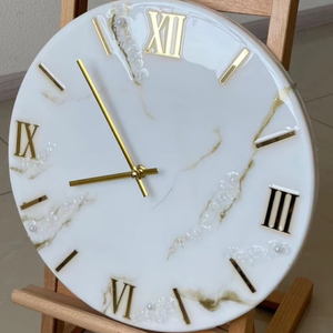 Reloj de pared de resina epoxi, resina epoxi, sala de estar, los mejores muebles de calidad, decoración del hogar, reloj de pared personalizado, el mejor - Product Image 6