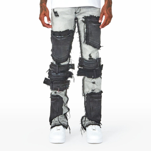 Pantalones vaqueros para hombre OEM directos de fábrica con precios competitivos y capacidad de suministro a granel constante - Product Image 2