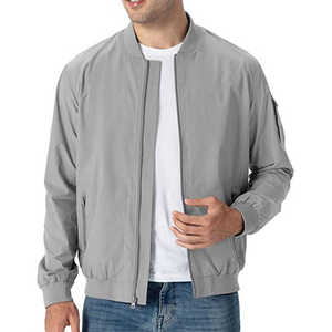 Chaqueta cortavientos de lana de invierno impermeable Unisex Moda hombre Casual deporte al aire libre chaqueta con cremallera para hombre - Product Image 2