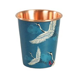 Matériau en PC de haute qualité en verre et métal cuivré imprimé personnalisé pour hôtel, restaurant et restauration à domicile pour une consommation quotidienne - Product Image 1