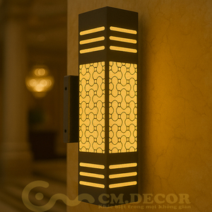 Applique murale moderne DTT.001.04 pour usage intérieur, LED blanc chaud, télécommande, commande tactile, certifiée ETL, pour chambre à coucher - Product Image 1