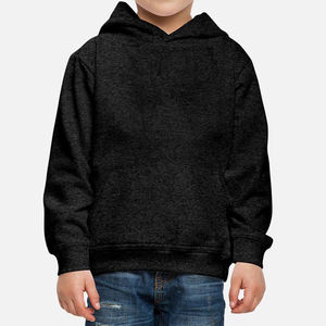 Ropa para bebés y niños con estampado de logotipo personalizado, Jersey de manga larga de algodón de color sólido para niños y niñas, liso para niños - Product Image 1