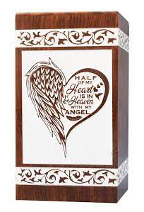 โกศใส่ศพทำจากไม้สำหรับผู้ใหญ่ชายหญิงโกศตกแต่งงานศพสไตล์โมเดิร์น - Product Image 3