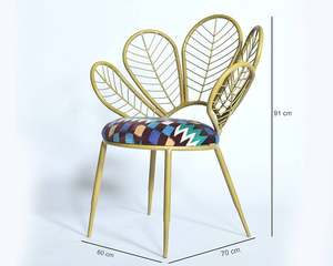 Luxury Metal Design <b>Chair</b> for Home Living Room & Dinning <b>Chairs</b> Decorative Customized Logo Modern Design <b>Wooden</b> Furniture <b>Chairs</b> - Product Image 3