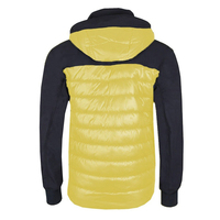 Blouson d'aviateur en coton personnalisé grande taille pour hommes grande taille hiver décontracté veste à capuche nouvel état décoration style contrasté