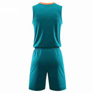 2024 conception personnalisée bricolage maillots de basket-ball respirant hommes sport porte grande taille ensembles d'uniformes de basket-ball - Product Image 2
