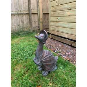 Ornements décoratifs de jardin Artisanat en métal Bronze Biche Sculpture Accessoires d'extérieur Statue de jardin antique Figurine décorative à vendre - Product Image 4