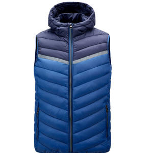 เสื้อกั๊ก2026มีฮู้ดสำหรับผู้ชายไซส์ใหญ่พิเศษเสื้อแจ็คเก็ตแบบพองแขนกุดสำหรับฤดูหนาว - Product Image 6