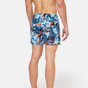 Venta al por mayor botellas de plástico recicladas playa corta con bolsillos 4 vías estiramiento de secado rápido bañadores para hombres pantalones cortos envío DDP - Product Image 2