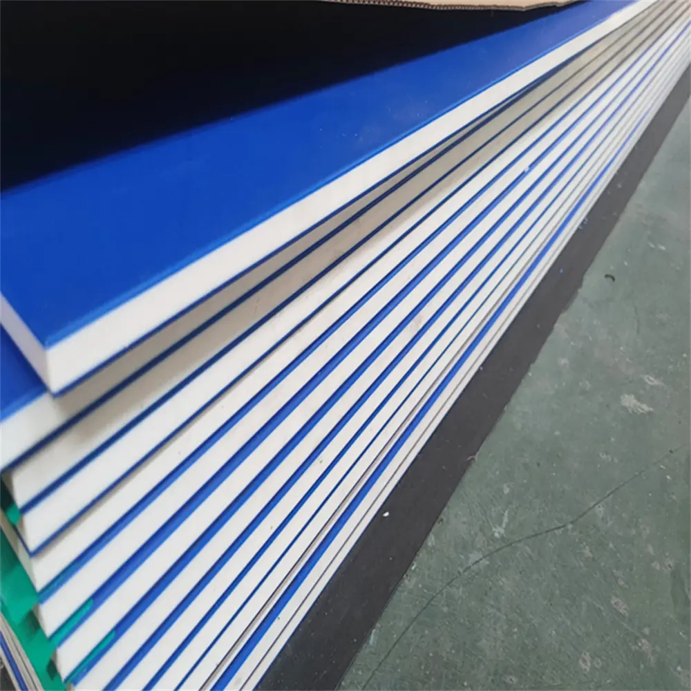 Factory Direct Sell King Colorcore Two Color Textured Playground HDPE Plastic Sheets Wholesale Price