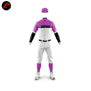 2023 personnalisé conçu de haute qualité Polyester Baseball Softball uniforme respirant jeunesse vêtements de sport pour activités de plein air ensembles - Product Image 5