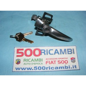 Cerraduras de Puerta con Manija de Aluminio FIAT 500 D F L R para APERTURA COFANO POSTERIORE MOTORE - Product Image 1