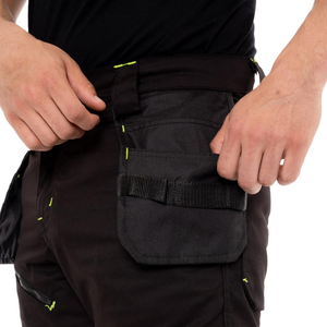 Pantalons de travail de sécurité pour hommes en gros, polyester, classe 1 ANSI, imperméables, multi-poches, extensibles, réfléchissants, haute visibilité PROTEXA - Product Image 4