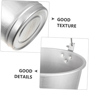 ถังน้ำอลูมิเนียมแบบพกพาสำหรับใช้ในครัวเรือนถังชุบสังกะสีสำหรับค็อกเทลร้านอาหารห้องครัวบาร์ถังเบียร์ - Product Image 5