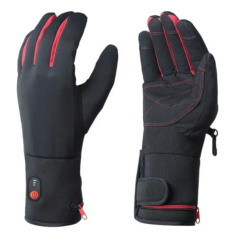 Winter Thermal Hand Warmer Electric Car Heat Glove Football USB Recharchable Heated Ski Gloves