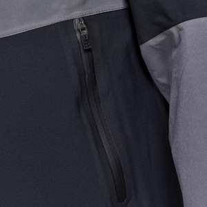 แจ็กเก็ตกีฬาผู้ชายเสื้อออกกำลังกายสำหรับใส่วิ่งวิ่งมีซิป100% โพลีเอสเตอร์กันน้ำแบบปกติออกแบบได้ตามต้องการ - Product Image 2