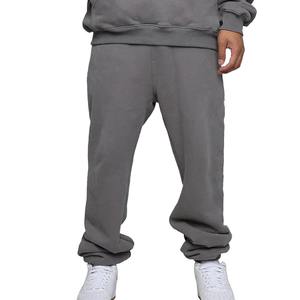 Pantalon ample et ample pour hommes OEM Pantalon pour hommes en molleton de coton lourd Pantalon pour homme délavé surdimensionné avec logo personnalisé imprimé en sérigraphie - Product Image 2