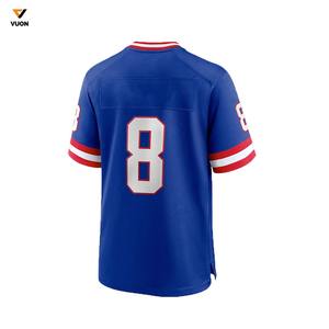 Nuevos uniformes de fútbol americano de diseño de moda personalizados uniformes de fútbol americano sublimados de impresión personalizada para conjuntos de equipos - Product Image 3