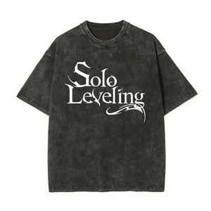 T-shirt surdimensionné personnalisé en coton lourd imprimé graphique décontracté pour hommes t-shirts vierges vintage lavés à l'acide chemises pour hommes - Product Image 2