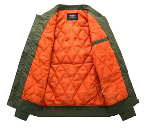 Chaqueta de Invierno para Hombre 2026, Estilo Bomber, de Alta Calidad, Transpirable, Diseño Personalizado con Logotipo, Ligera, Cortavientos, OEM - Product Image 3