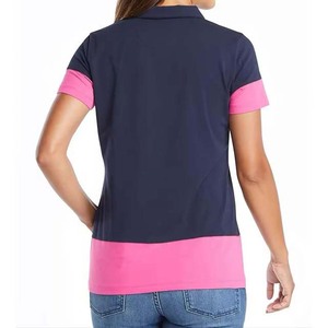 เสื้อโปโลผู้หญิงมาใหม่ ผลิตจากผ้าฝ้าย แขนสั้น เนื้อผ้าคุณภาพสูง สไตล์ลำลอง สปอร์ต ลายพิมพ์ - Product Image 6