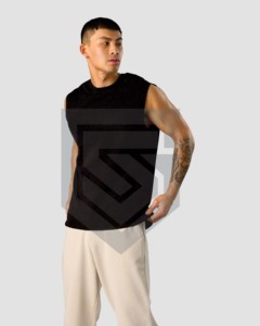 Holesale-conjunto de entrenamiento de secado rápido, camiseta y pantalones cortos sin mangas - Product Image 6