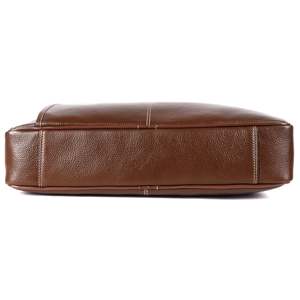 Genuine Leather Modern Laptop Messenger <b>Bag</b> <b>Men</b> Portable Durable Lightweight Brushwood Office <b>Shoulder</b> <b>Bag</b> Fits 16 Inch Hammonds - Product Image 6
