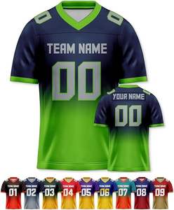 เสื้อฟุตบอลชุดอเมริกันฟุตบอลแฟชั่นตามสั่งแบบระเหิด - Product Image 5