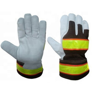 Gants de soudage en cuir anti-vibration Soudeur Protection des mains Gants de travail durables Sécurité disponible Gants de travail en cuir - Product Image 1