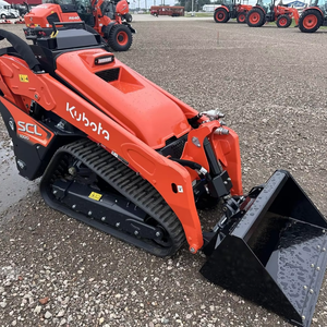 Kubota SCL1000 Skid Steer Loader Stand Compact Diesel Power 4 en 1 Bucket Chargeur certifié EPA Mini Skid Steer Tractor - Product Image 3
