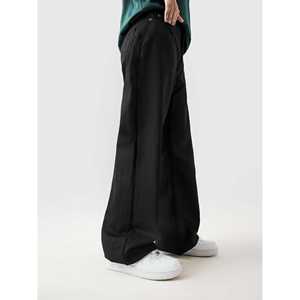 กางเกงยีนส์ CORE สีดำทรงบูทคัทแบบวินเทจ แต่งลายปัก ล้างสีแบบสโตนวอช ด้วยเทคนิคการฟอกสีเข้ม ประดับคริสตัลเพชรและหมุดโลหะ เหมาะสำหรับฤดูหนาว - Product Image 6