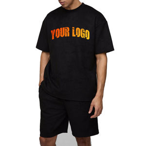 OEM/ODM venta personalizada de verano de moda de impresión de los hombres pantalones cortos conjuntos de dos piezas de los hombres 100% de algodón de gran tamaño Conjuntos Casuales - Product Image 4