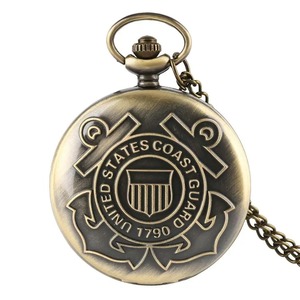 Emblème de garde montre de poche pour hommes <span class=keywords><strong>pompier</strong></span> rétro montres de poche marine marine corps montre de poche cadeaux pour <span class=keywords><strong>pompier</strong></span> - Product Image 2