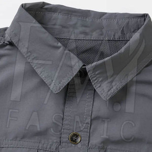 เสื้อยืดคาร์โก้กลางแจ้งสำหรับผู้ชายทันสมัย100% ผ้าคอตตอนปรับแต่งได้ลายตามสั่ง - Product Image 2